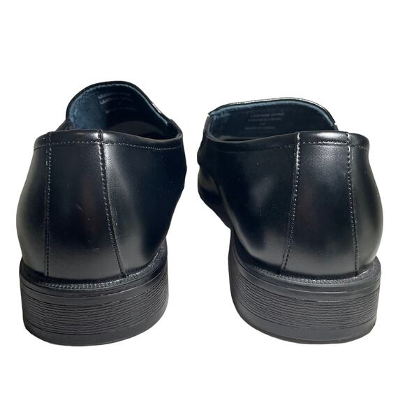 JOSEPH ABBOUD COLLECTION Mens Leather Slip On Loafer Black Size 10 Formal Career main image 7